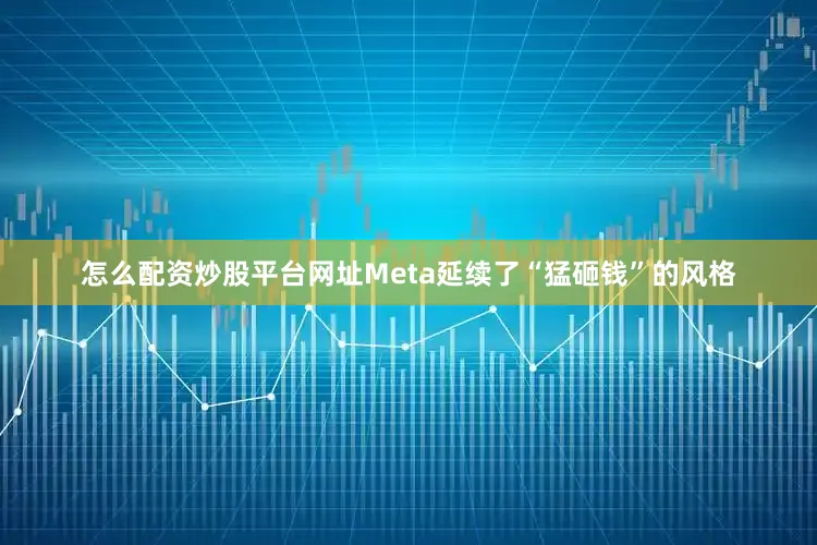 怎么配资炒股平台网址Meta延续了“猛砸钱”的风格
